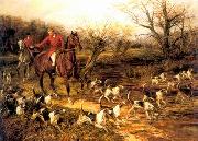 unknow artist Classical hunting fox, Equestrian and Beautiful Horses, 106. china oil painting reproduction